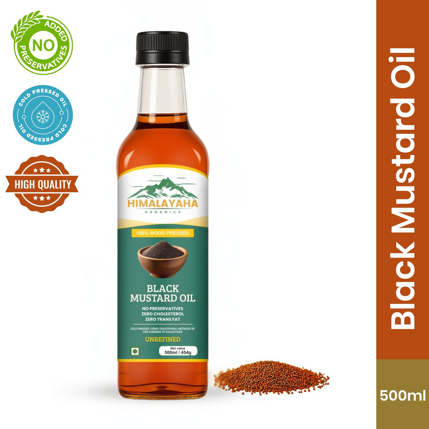 Black Mustard Oil 500ml