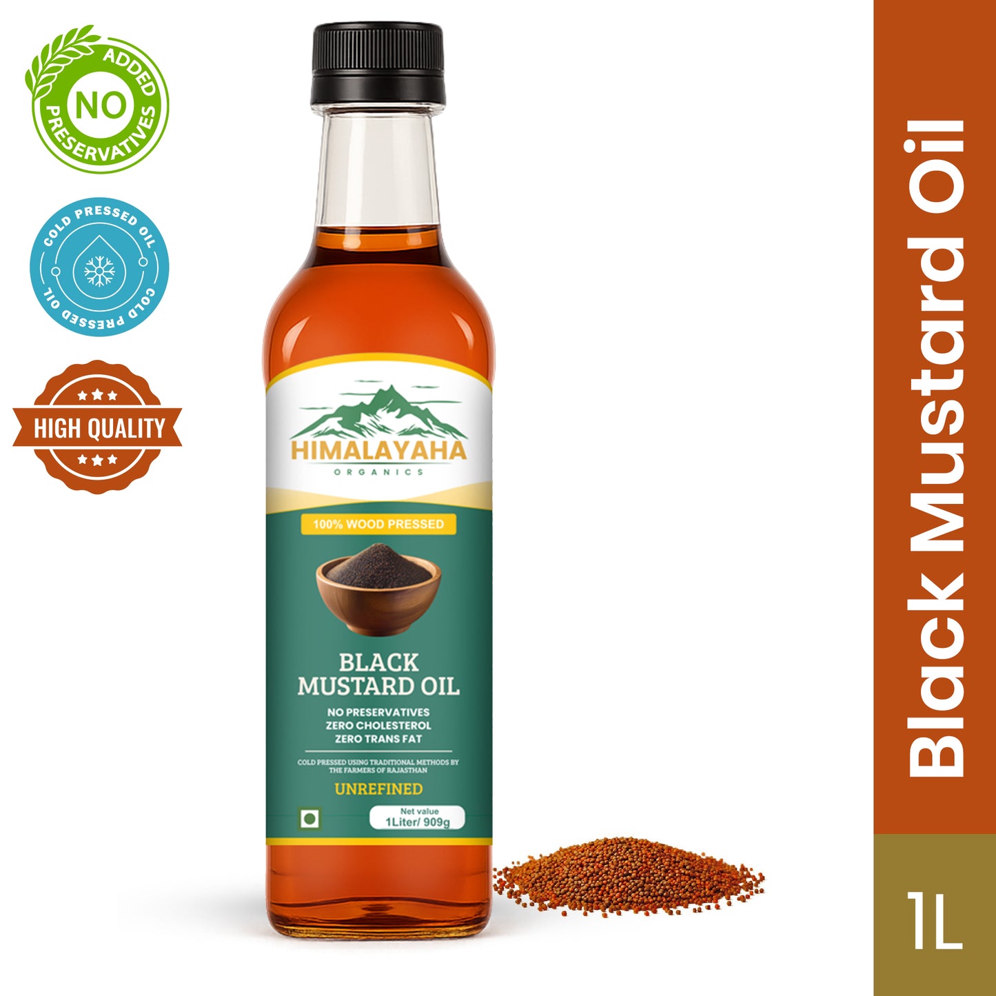 Black Mustard Oil 1L