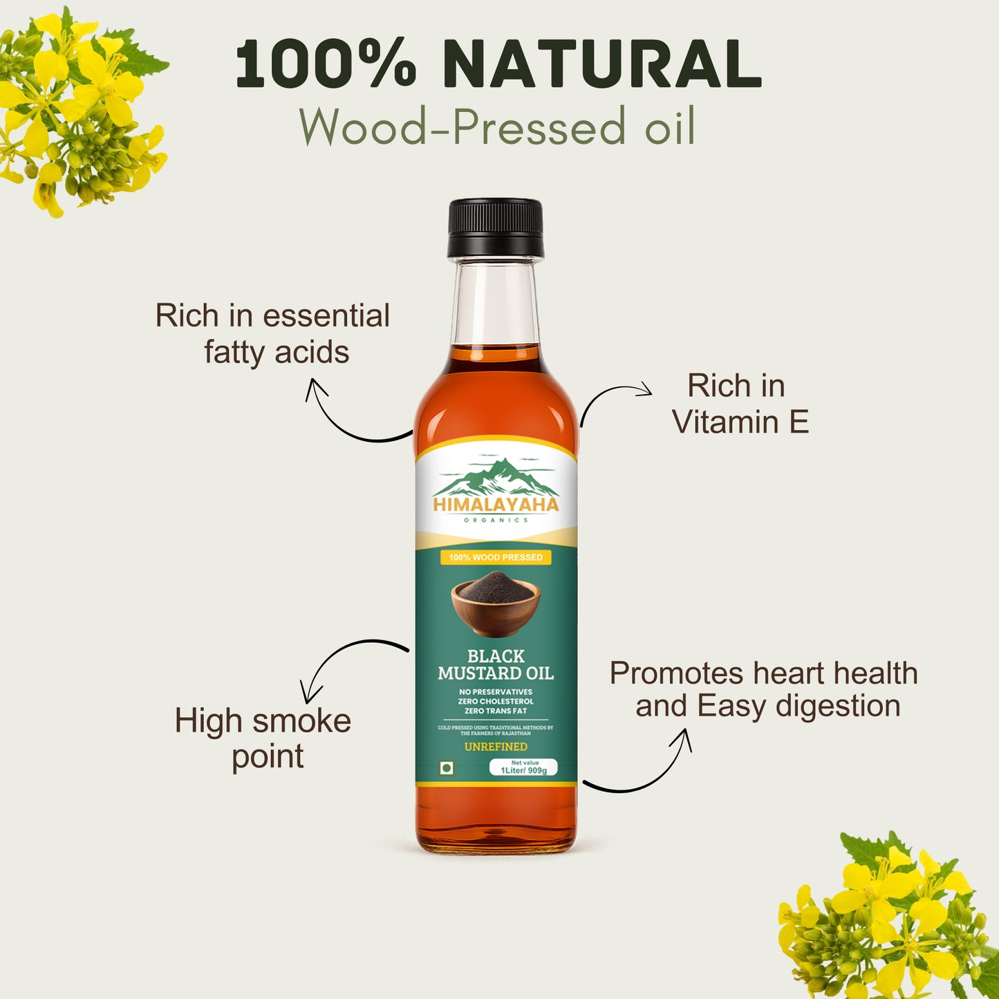 Black Mustard Oil 1L