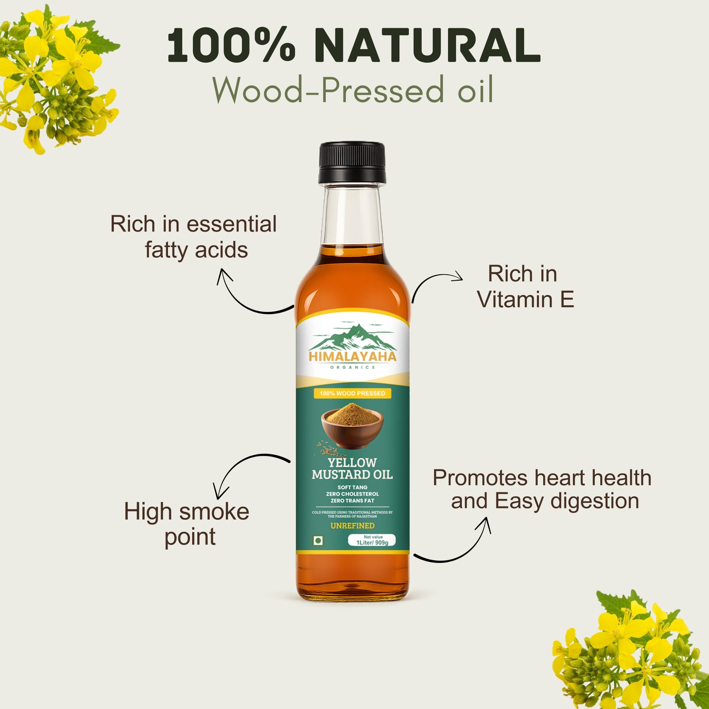 Yellow Mustard Oil 1L